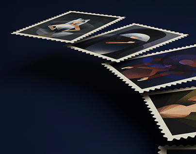 Gaga Stamp Collection