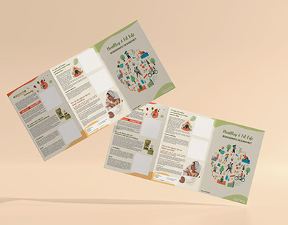 Healthy & Fit Life Brochure Design