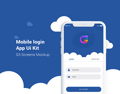 Mobile Login App UI Kit
