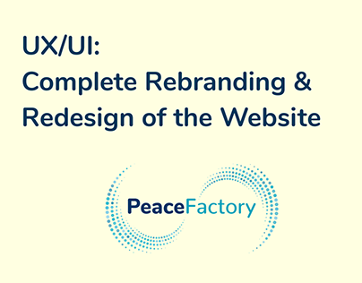 UX/UI: Complete Rebranding & Redesign of the Website