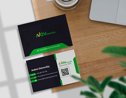 Business Card for an Insurance Agent