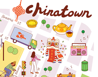 Eater - Map of Chinatown - New York City
