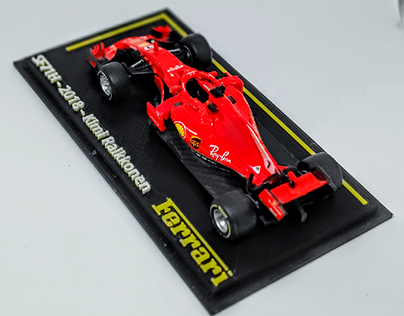 Base Ferrari Sf71h - Kimi Raikkonen - 3D Printing