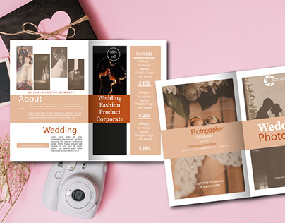 Photoghraphy Bi - Fold Brochure Design