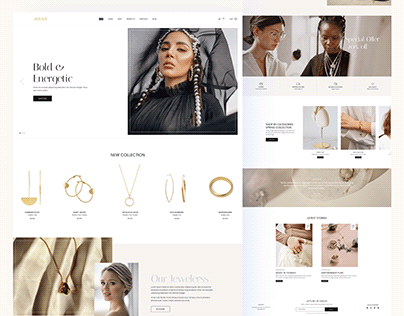 JEWELRY STORE | Website Landing page