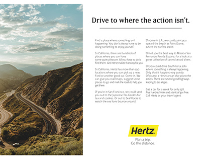 DS I Spring Semester - Hertz Advertisement
