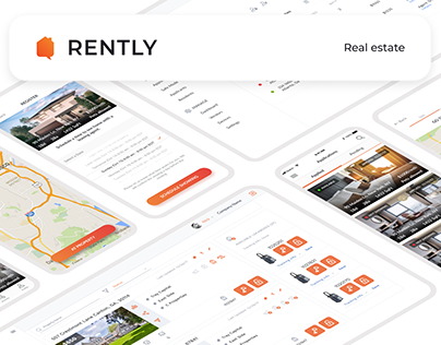 Rently - Property management web&mobile app design
