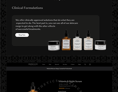 WEB DESIGN- COSMETIC PRODUCTS: E-COMMERCE