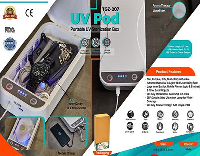 Sinitizes Your Gadgets with Fuzo UV Sterilization Box