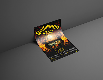 Poster "Halloween party"