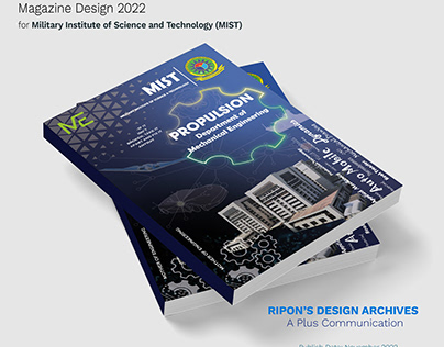 Magazine Design (Propulsion 2022) for MIST
