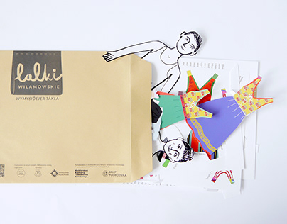 Wilamowian paperdolls – educational toy