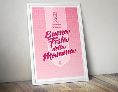 Poster "Happy Mother's Day" - Italy