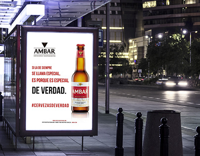 Campaña exterior para Cervezas AMBAR