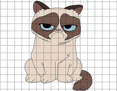 Grumpy Cat SVG