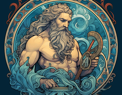 Greek Gods in Art Nouveau