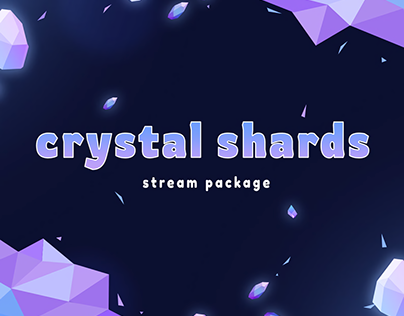 Crystal Shard Animated Stream Pack