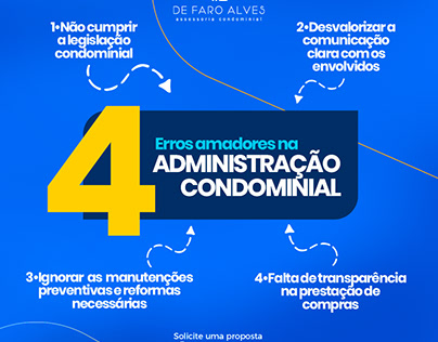 Social Media | De Faro Alves Assessoria Condominial