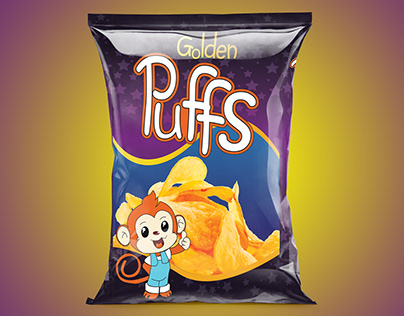 Puffs Snacks - Packaging design