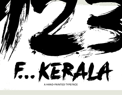 F... Kerala | Typeface