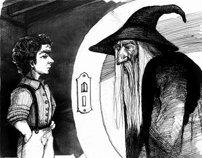 Hobbit illustrations