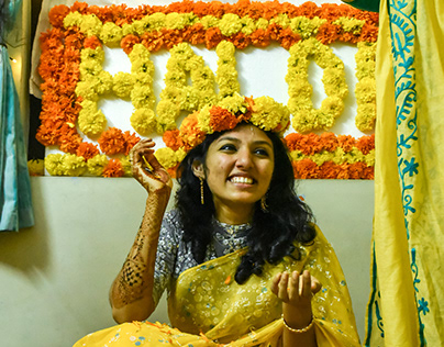 Haldi (pre-wedding) shoot