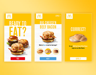 McDonald's | Interactive Banner/Game Design