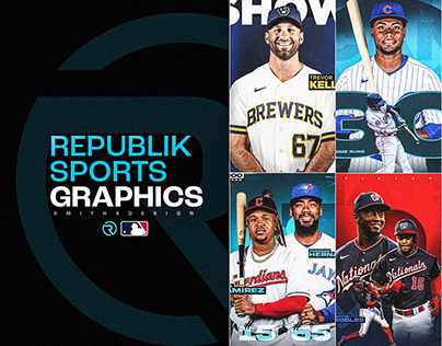 Republik Sports Baseball Social Media Design