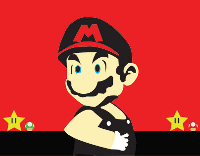 Super Mario - Infographic Design