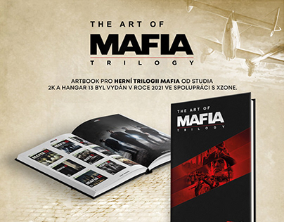 Artbook/Kniha "The Art of Mafia Trilogy"