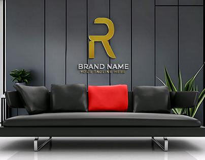 Minimal R Modern Letter logo, Branding logo, Logos,