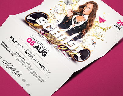 Back to School Club Night Flyer Template