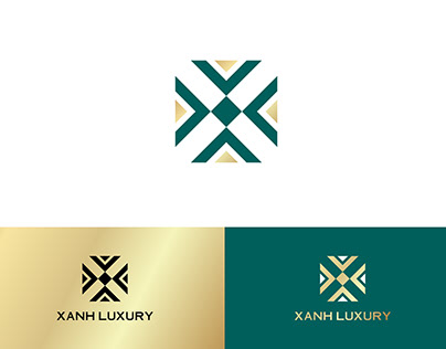 Xanh luxury interior logo