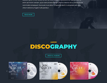 Disc jockey website