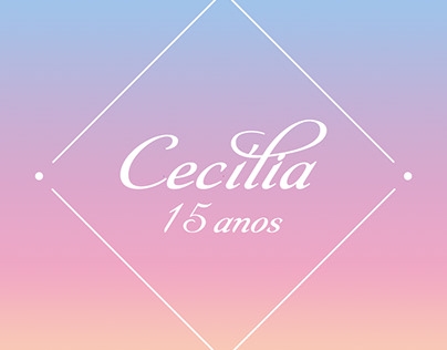 Cecília 15- Theme: Love Yourself