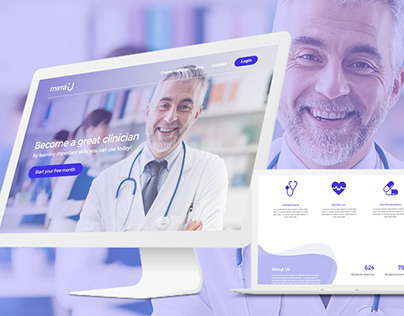 Mirrau Web UI - Udemy for doctors