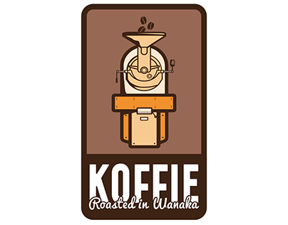 Logo For Koffie Roasted in wanaka