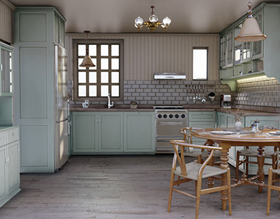 Kitchen 1920' Style for Sweden