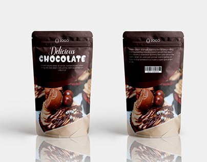 Chocolate pouch design
