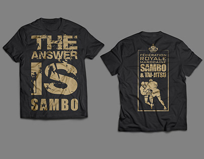 Tshirt Design pour la FRM de Sambo