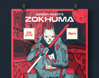 Zokhuma : Gig Poster