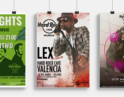 Poster Collection VOL.1 · Hard Rock Cafe Valencia
