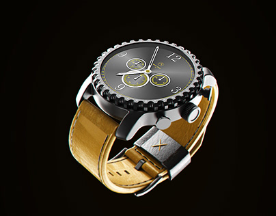 3d Wrist Watch, 3d Watch Animation, 3d Watch Render