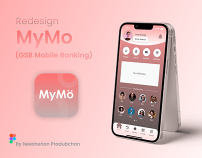 Project thumbnail - MyMo ( by GSB ) Mobile Banking | Redesign