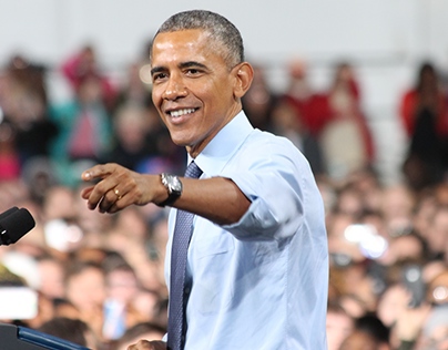 President Obama visits KU