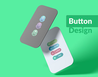 modern buttons for website and user interface