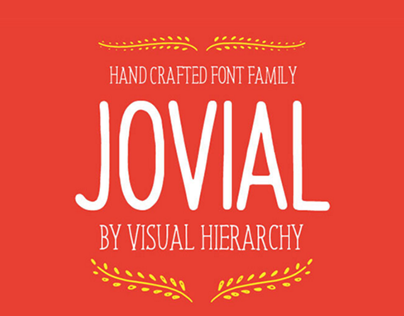 Jovial Handcrafted Font Family