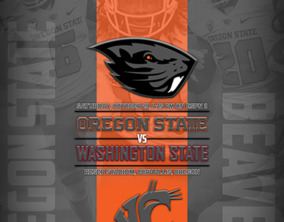 2016 Washington State Game Day Graphic