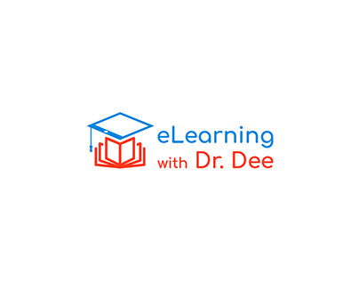 'eLearning with Dr. Dee' Logo Design Concept