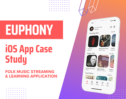 iOS UI Case study- Euphony